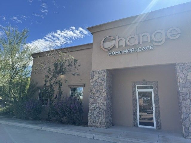 Entrance of the Change Home Mortgage office at 11331 James Watt Dr, El Paso